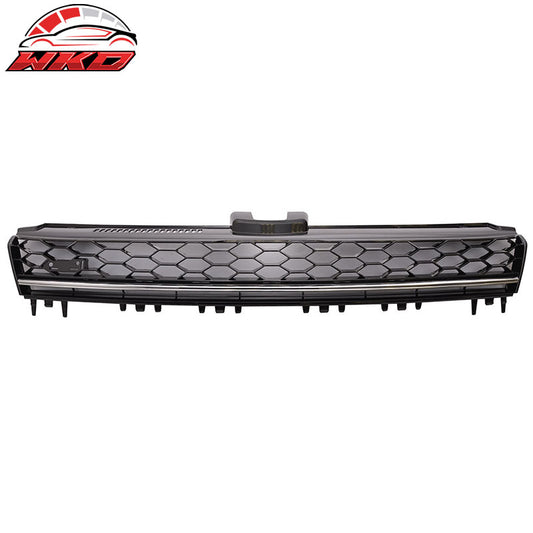 Wholesale 15-16 VW Golf MK7 Mesh GTI Style Front Grille Chrome Trim Logo Badge Base - Wikond Auto