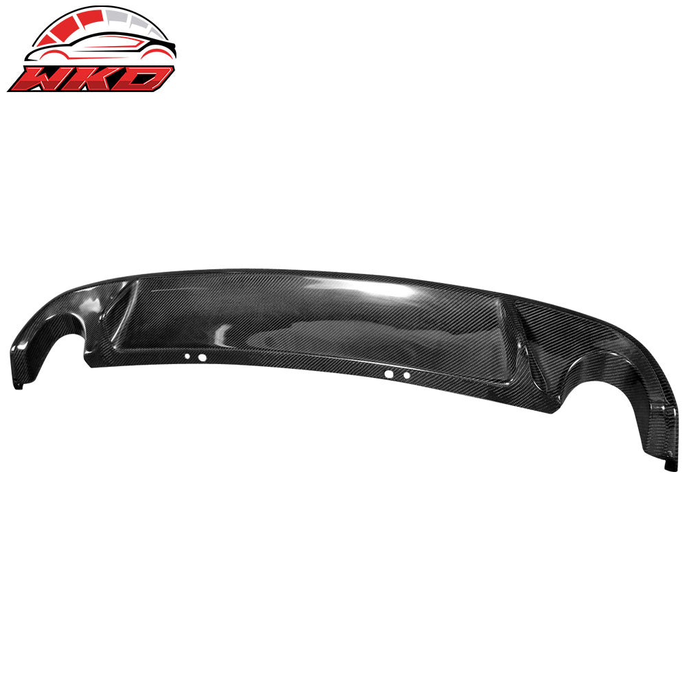 Fits 09-12 Volkswagen VW Golf 6 GTI OE Style Carbon Fiber Rear Bumper Lip Spoiler