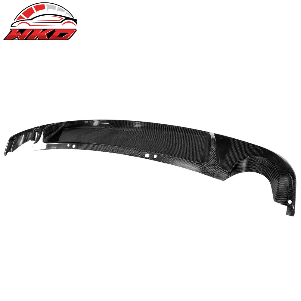 Fits 09-12 Volkswagen VW Golf 6 GTI OE Style Carbon Fiber Rear Bumper Lip Spoiler