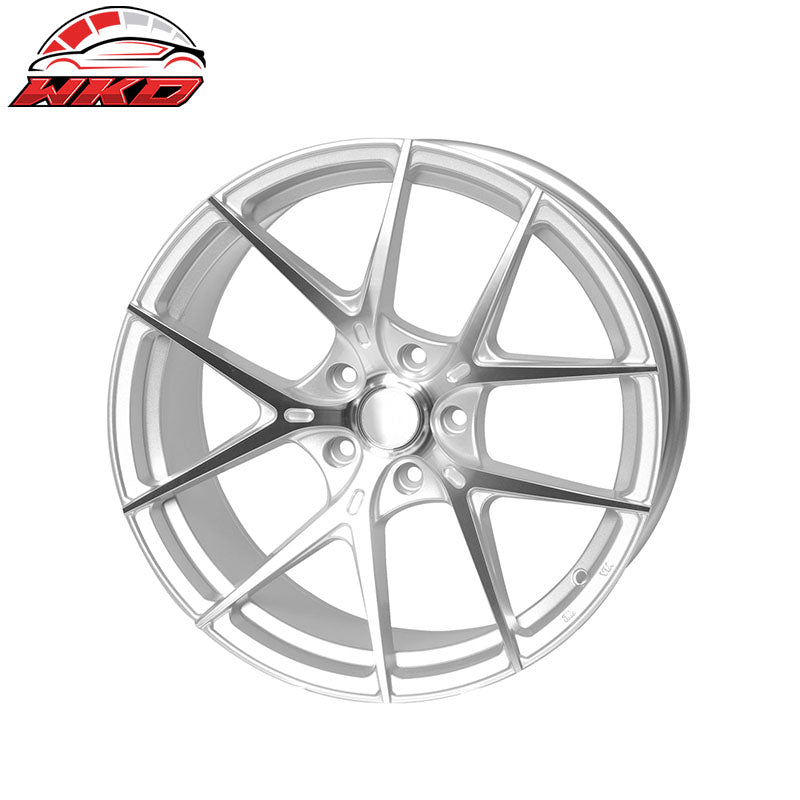 (4) 19X8.5 +35 5X114.3 5 Split Spoke Wheels Rim (Scion Subaru Tesla Toyota)