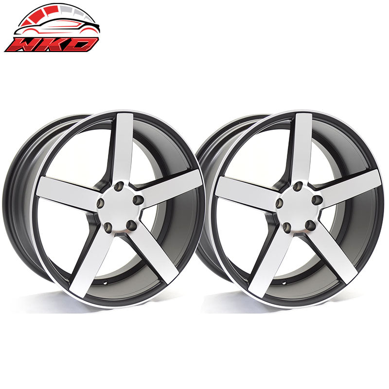 4PCS 19X8.5 +35 5X120 5 Spoke Wheels/Rims For Acura BMW Chevy Honda Lexus Toyota